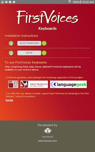 FirstVoices Keyboards screenshot 3