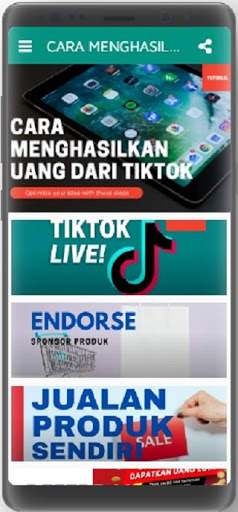 Guide Penghasilan Uang dari Karir TikT0k screenshot 3
