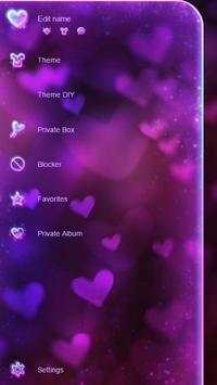 Romantic GO SMS screenshot 3