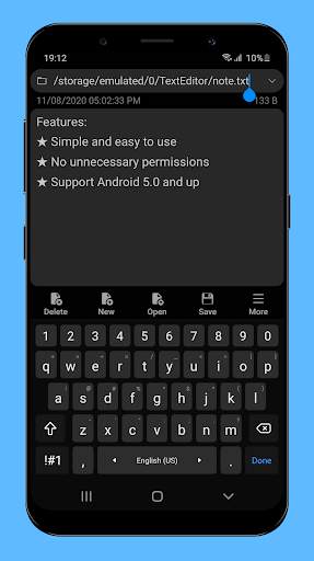 Text Editor - Create & edit text files screenshot 3
