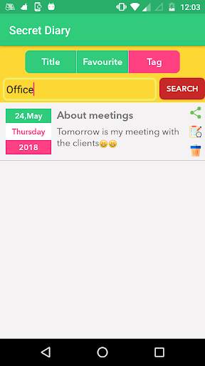 Diary With Lock : Secret Diary 11 تصوير الشاشة