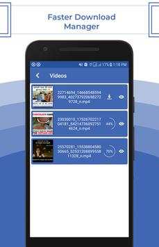 Downloader for Facebook screenshot 4