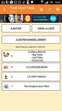 FFF Mcdo Quick KFC Burger King скриншот 4