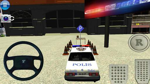 Police Car Drive: Parking and Drift Simulation screenshot 1