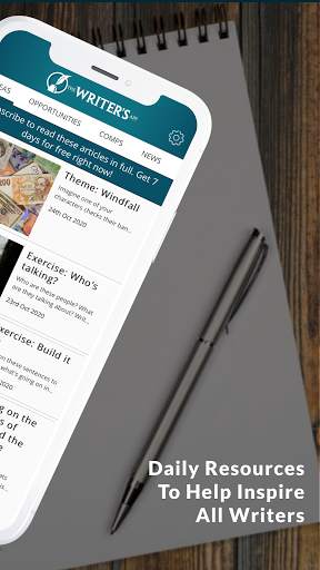 The Writer's App screenshot 2