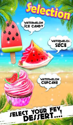 Yummy Watermelon Ice Candy - Slice & Cupcake Game screenshot 9