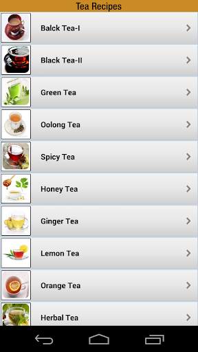 Tea Recipes screenshot 8