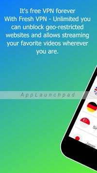 Fresh VPN - Free Unlimited VPN screenshot 4