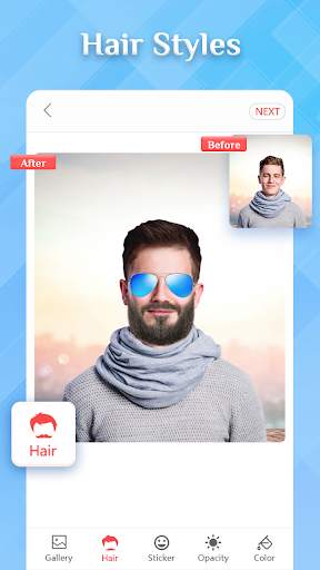 Men Photos And Blend & Pip Filter Editor screenshot 1