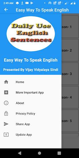 Easy Speak English And Daily Use English Sentences screenshot 3