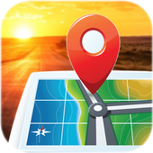 GPS Maps Navigation Route Finder Traffic icon