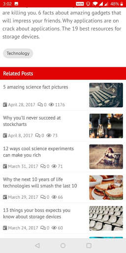 Shot News screenshot 2