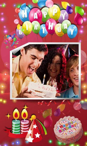 Birthday Photo Frame screenshot 2