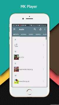 MK Music Player screenshot 2