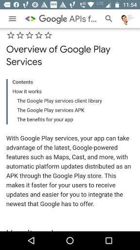 Play Services Update Info (2020) screenshot 3