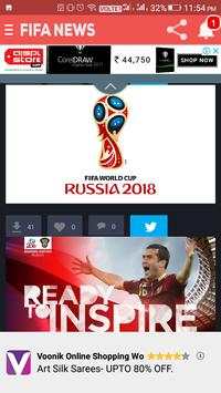FIFA World Cup News screenshot 4