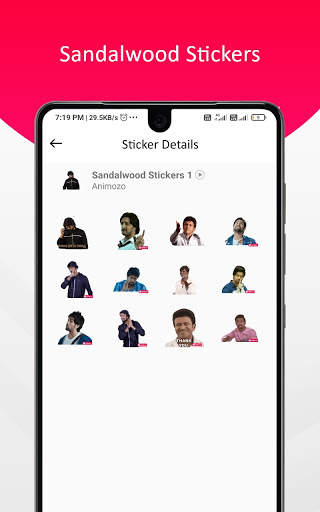 Kannada Animated Stickers WA screenshot 4