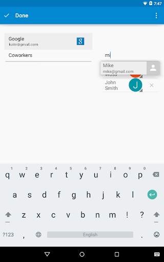 Contacts Groups for Lollipop screenshot 4
