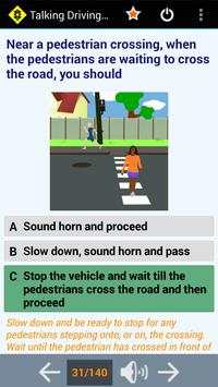 Talking Driving Test screenshot 3