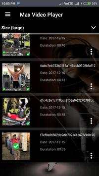 Maxa Video Player screenshot 1