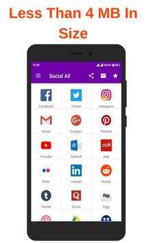 All in one social Media app - Social All screenshot 3