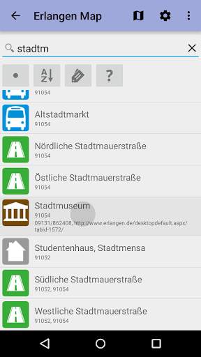 Erlangen Offline City Map screenshot 7