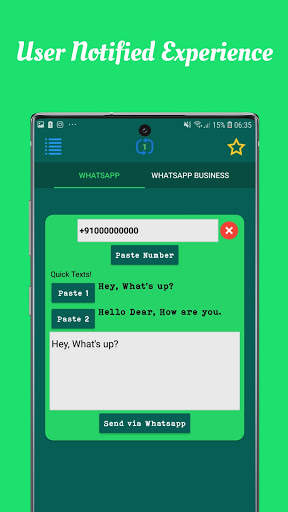 WhatsDirect - Direct Message Without Save Number screenshot 5
