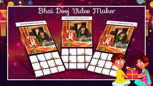 Happy Bhai Dooj Video Maker With Music screenshot 3