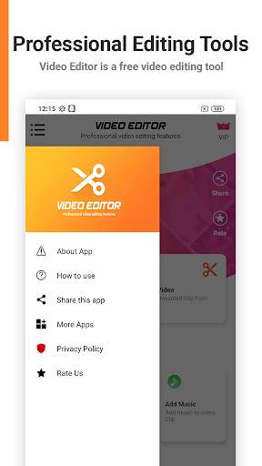 Video Editor & Maker - Trim, Crop, Cut, Merge 2021 screenshot 2