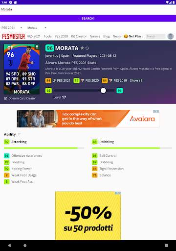 Pes Master Explorer screenshot 13