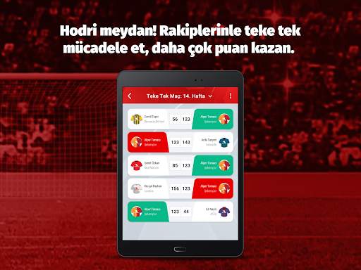 Petrol Ofisi Sosyal Lig: Fantasy Football Game screenshot 12