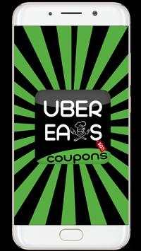 Coupons for Uber Eats - Food Delivery screenshot 1