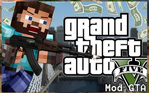Craft The Auto Mod GTA For Minecraft 2021 screenshot 2