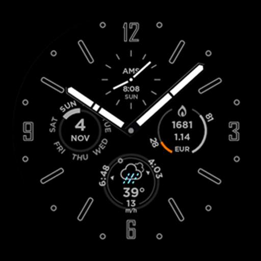 Marine Commander watch face 6 تصوير الشاشة