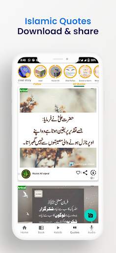 Islamicque : Status & Quotes screenshot 5