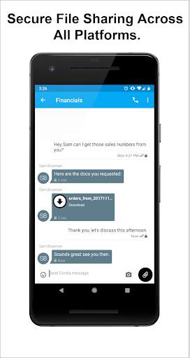 Forsta Secure Messenger screenshot 3