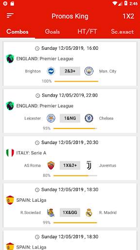 Pronos King скриншот 1