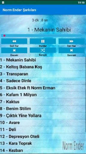 Norm Ender Şarkıları 2020 (internetsiz) screenshot 4