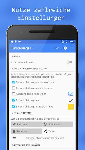 Notify me - Benachrichtigung screenshot 4