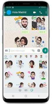 Real Madrid Stickers ! WAStickerApps for Whatsapp screenshot 5