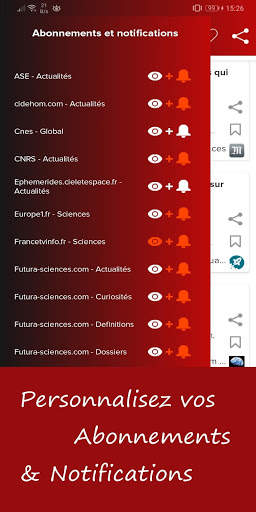 Actualités de l'espace - Gratuit - Astro news screenshot 3