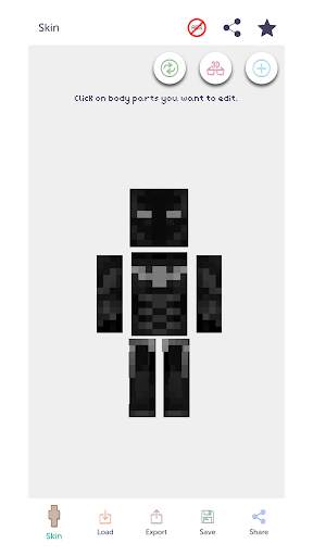 Custom Skin Editor Lite for Minecraft screenshot 5