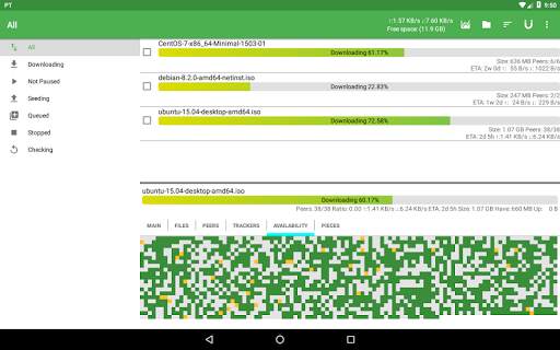 PTorrent Pro - torrent application screenshot 3