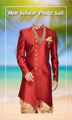 Men Salwar Photo Suit screenshot 1