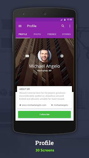 Material Design React Native screenshot 4