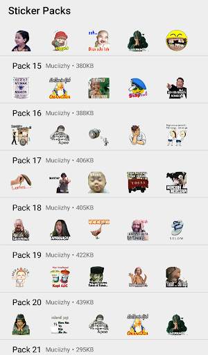 Perang Gambar Stiker WhatsApp - WaStickersApp screenshot 3