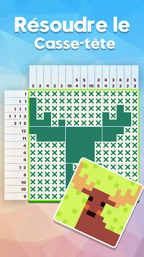 Nonogram-mots croisés japonais screenshot 8