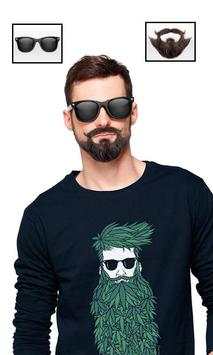Man Mustache Beard Face Maker screenshot 1