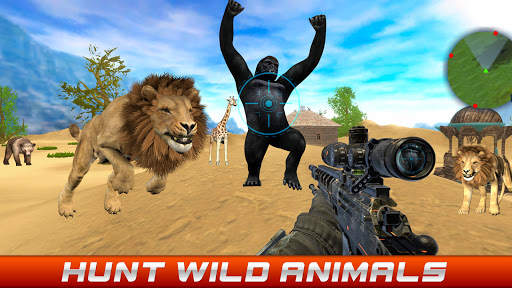 Animal Sniper Shooter: Jungle Hunting Hunter 3D screenshot 1