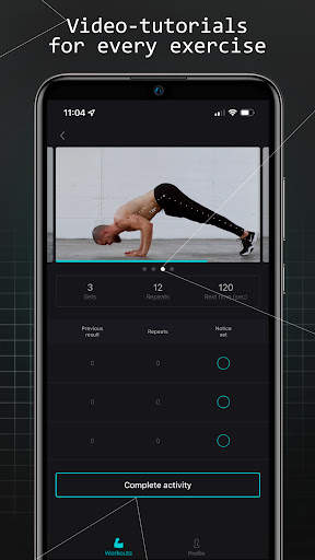Next: Workouts screenshot 1